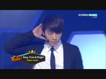[HD] 120710 Show Champion - SJライブ＋初１位