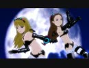 【MMD】　伊織と美希で｢Kiss me 愛してる｣（修正版）