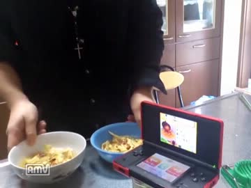 ヘタリア好きがDSソフトでオーストリアのクレープ入りコンソメスープ