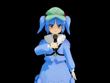 【東方MMD】03ニトリが放送を始める
