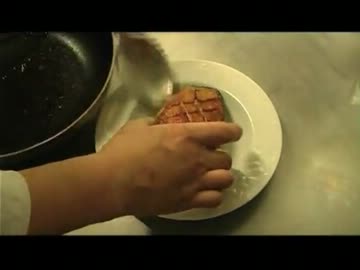 【イタ飯】鴨の胸肉、イチヂクとバルサミコソース