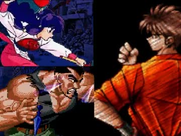 【MUGEN】大規模！作品別 成長ランセレサバイバルバトルpart60