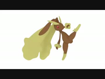 【ポケモン】ミミロップを立体出力してみた【3Dプリンター】