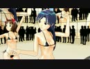【MMD】春香と千早(＋α)でKiss me 愛してる【紳士向け】