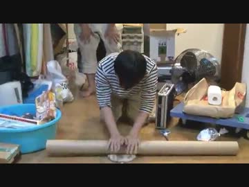 MEGWINが蕎麦を打つ