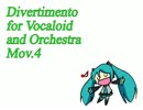 【初音ミク】ディベルティメント mov.4 【オリジナル曲】