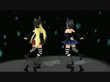 【MMD】 Melody Line ひばり＆つばめ 【PV風？】