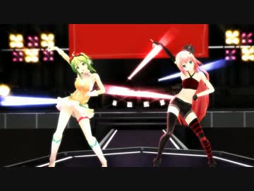 【MMD】ハッピーシンセサイザ【ライブっぽいの】