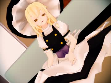 【MMD】魔理沙こわれた