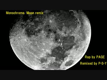 【ニコラップ】 Monochrome Moon Remix/ PAIGE 【P-S-Y】