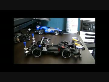 【ミニ四駆】ARシャーシをフロントだけサス化してみた【ネタ】