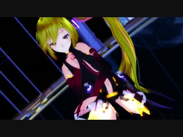 【MMD】Tda式Appendミク＆ネルでKiss me 愛してる