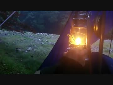 CBバイク旅-モテる弟とモテない兄の雨の日キャンプで料理-