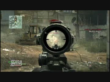 【PS3 CoD:MW3】Dragnovを手にFFA!!! 1試合目【あんぱん】
