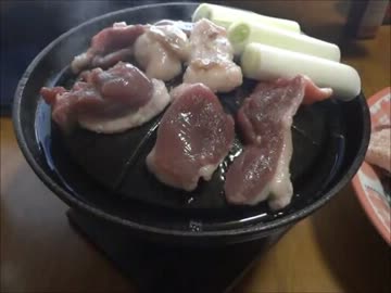 ただ鴨を焼いてビールを飲む