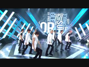 【高画質】120721 Super junior - Sexy,Free&Single@Music Core