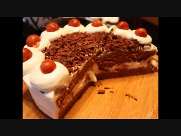 【お菓子作り】シュヴァルツヴェルダーキルシュトルテを作ってみた