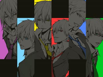 【手描き黒バス】キセキの６人でニ/ビ/ョ/ウ/カ/ン【合_唱】