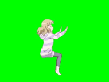 椅子から立ち上がる櫻子GB