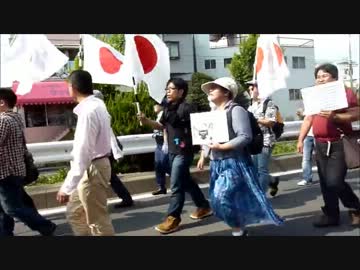 7/22 日韓国交断絶国民大行進 in 関西 を撮影してきたょ＾＾　⑧（デモ）