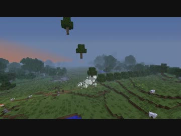 【minecraft】この世界の木に飛行能力を伝授する【初めてのUgocraft】