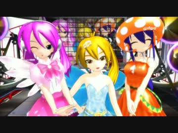 【MMDFes2012】弱音コロ、初音ピク、亞北シルで『Gravity=Reality』