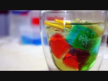 【キラキラ】ゼリーポンチ作ってみた。【シュワシュワ】