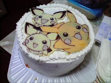 【ポケモン】キャラケーキつくってみた