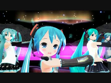 一押しミクさんにshake it!を踊ってもらいました。