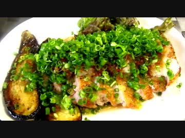 ネギまみれのチキンステーキ♪　～大根おろしでさっぱりと！～