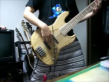 [ベース]六兆年と一夜物語[弾いてみた]