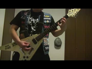 Cannibal Corpse-Hammer Smashed Face　弾いてみました