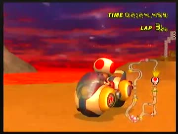【ロック杯】 3戦目　実況もとい雑談プレイ　マリカーWii