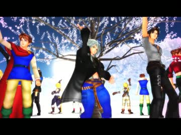 【ディシディア】５８９ x Spring Shower【MMDモデル配布】