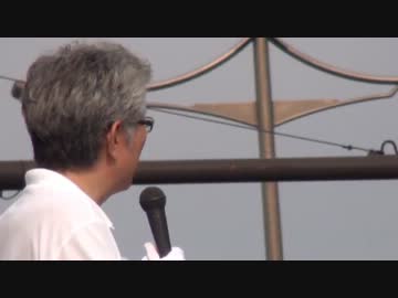 H24/07/30 西田昌司【朝の街頭演説】