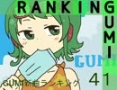 GUMI新曲ランキング#41