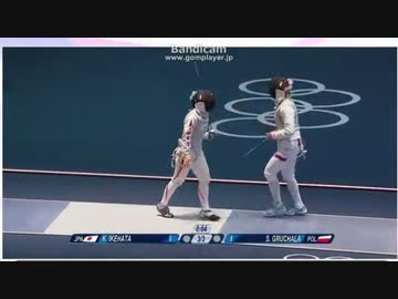 フェンシング池端選手の試合で終了間際何故か時間が止まる