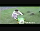 幼女がアライグマとドッグファイト！　効果音を付けてみた。