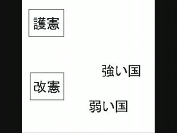 廃憲派だけど無理して護憲派を演じてみた