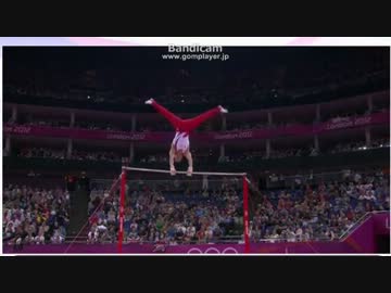 世界体操金メダリストのはずなのに鉄棒４点のチョンwwwwwww