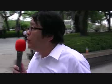 原爆ドームで極左に抗議街宣