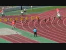 H24千葉県中学総体　3年女子100m決勝