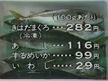 1983年の土用の丑にやっていたＣＭなど