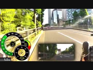 【自転車載動画】真夏の皇居周回【クロモリでGO!】