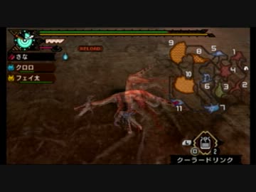 【MHP3】女子大生が生まれて初めてモンハンやってみたpart9-2【実況】