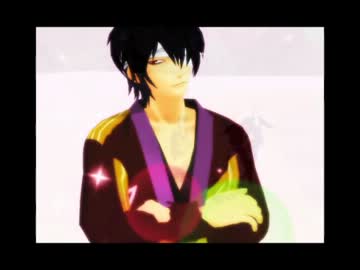 【MMD銀魂】170㎝3人で爆乳音頭【高杉誕生】
