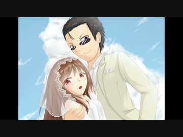 結婚祝いに絵書いて動画作って走って歌ってみた