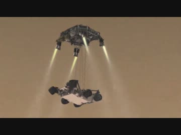 火星探査車キュリオシティのCGにエヴァのBGMをつけてみた