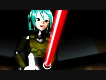 [MMD]マスターチーフ初音ミク Ieven Polkka