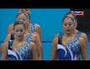 ロンドン五輪 シンクロナイズドスイミング チーム テクニカルルーティン